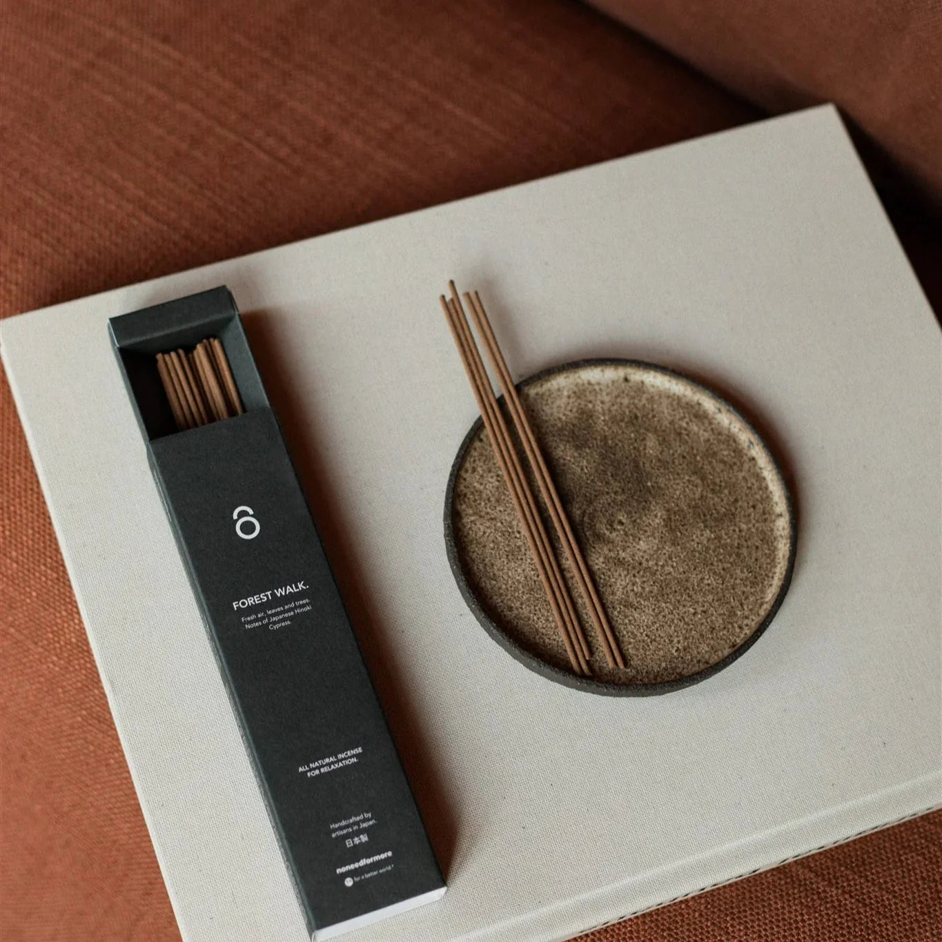 Verdancia-no need for more - Natürliche Räucherstäbchen - ""Forest Walk" - Tanne, Hinoki Zypresse-Räucherstäbchen-Black-Deal-Outlet-by-ARCHIVIST