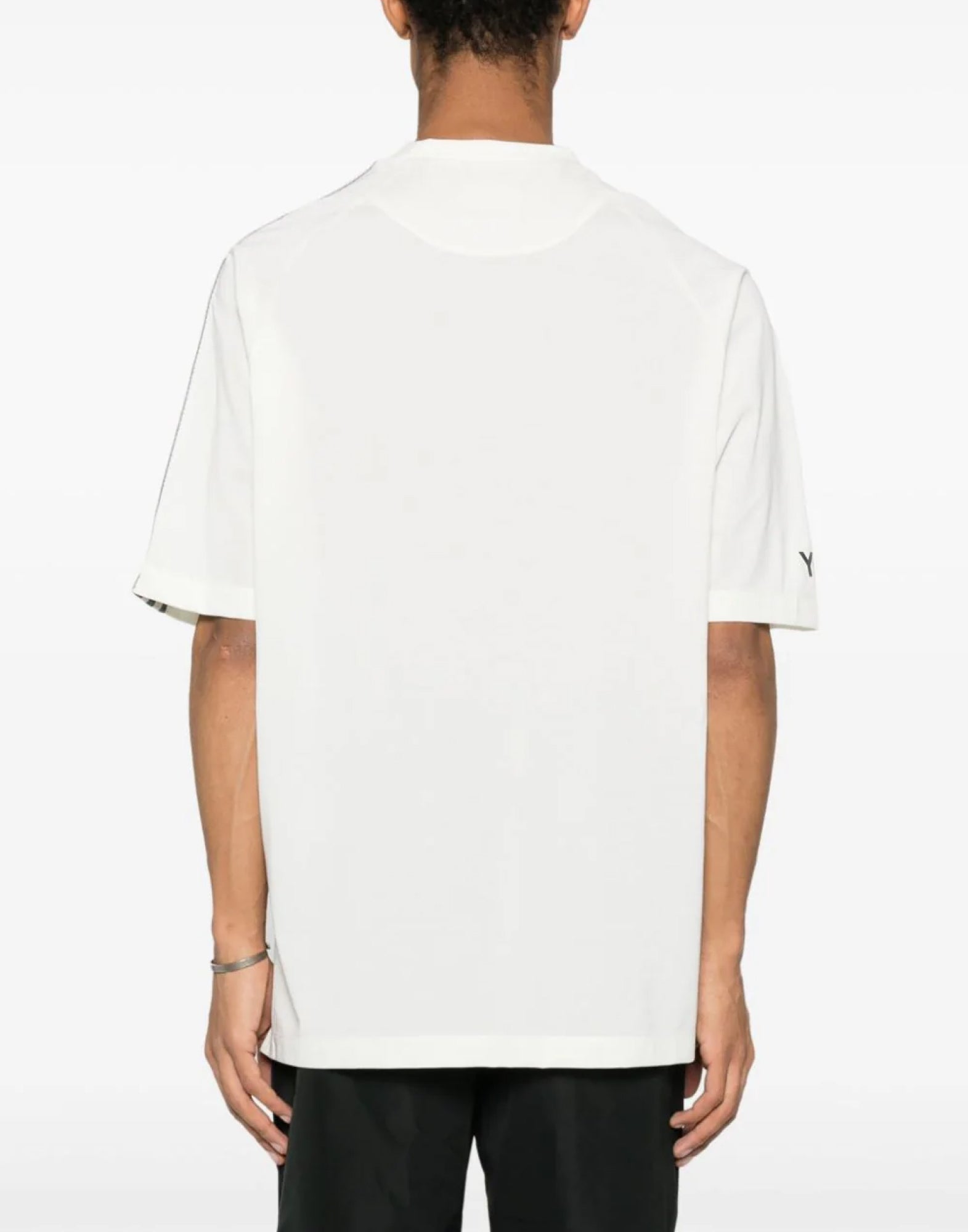 Y-3-OUTLET-SALE-3-Stripes Logo T-Shirt-ARCHIVIST