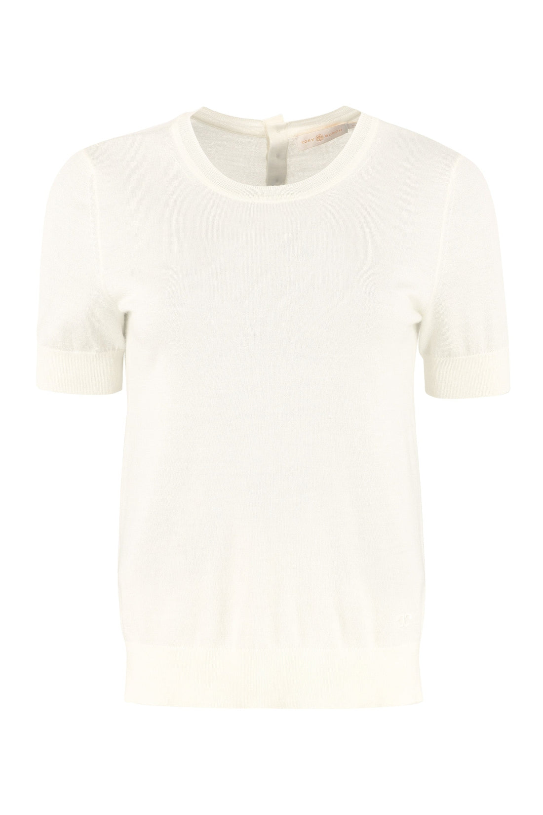 Tory Burch-OUTLET-SALE-Iberia short sleeve sweater-ARCHIVIST