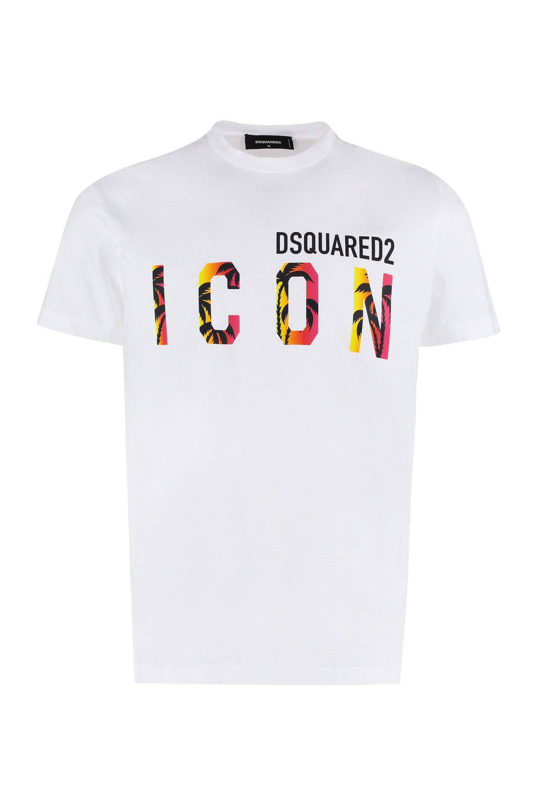 Dsquared2-OUTLET-SALE-Icon cotton T-shirt-ARCHIVIST