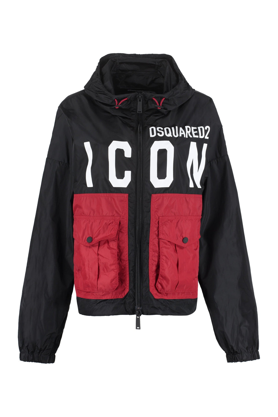 Dsquared2-OUTLET-SALE-Icon hooded windbreaker-ARCHIVIST