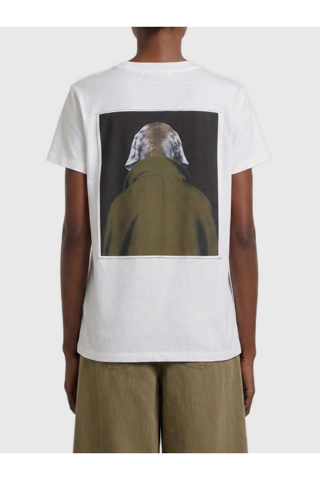 Max mara-OUTLET-SALE-Iconic print Calca T-shirt-ARCHIVIST