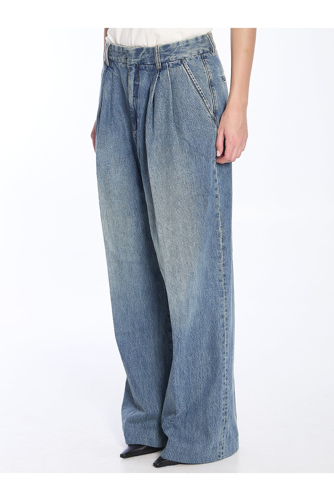 ZIMMERMANN-OUTLET-SALE-Illustration denim jeans-ARCHIVIST