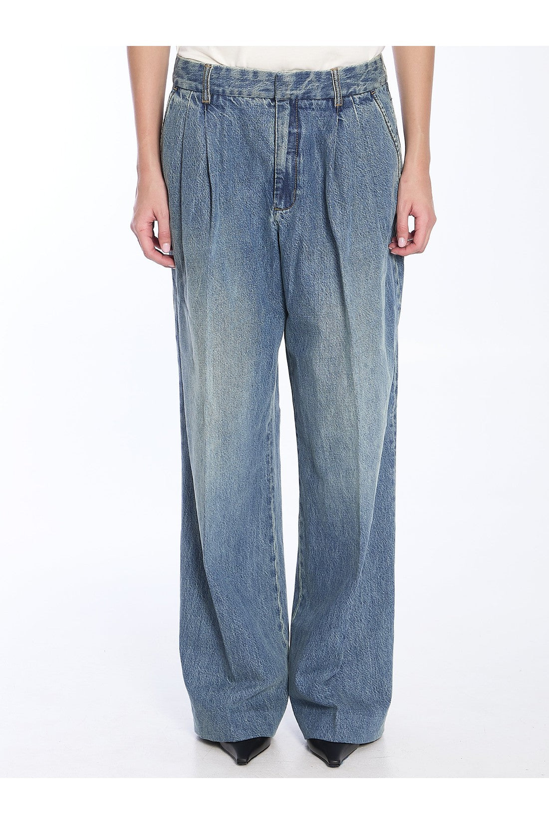 ZIMMERMANN-OUTLET-SALE-Illustration denim jeans-ARCHIVIST