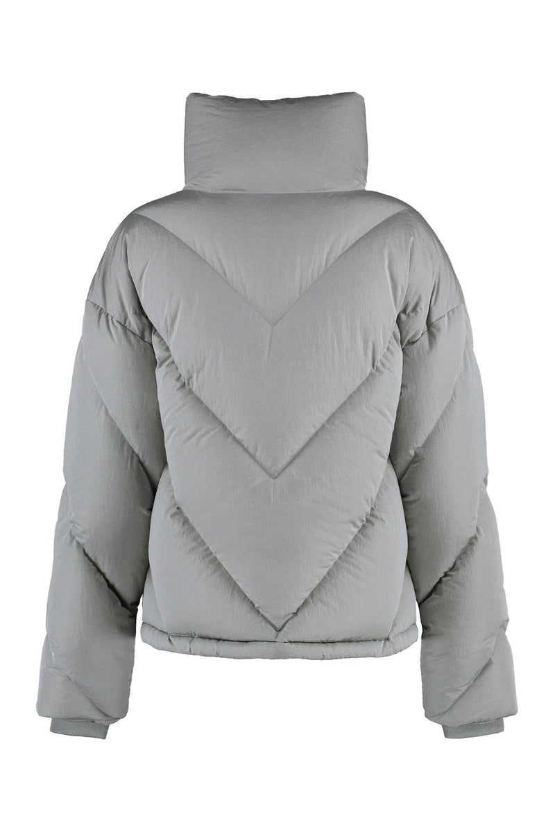 K-Way-OUTLET-SALE-Imeldine iridescent effect nylon down jacket-ARCHIVIST