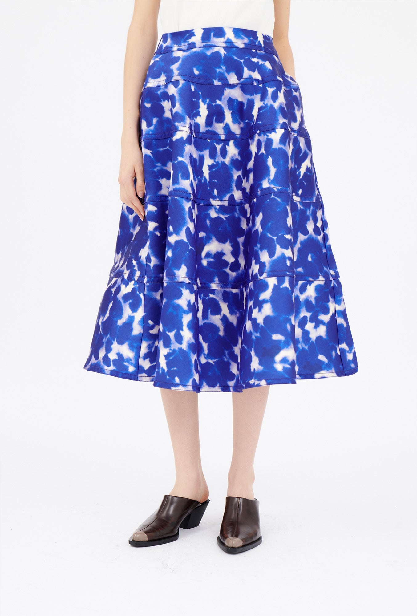 Odeeh-Ink Aquarelle Rock, Ink-Kleider & Röcke-Black-Deal-Outlet-by-ARCHIVIST