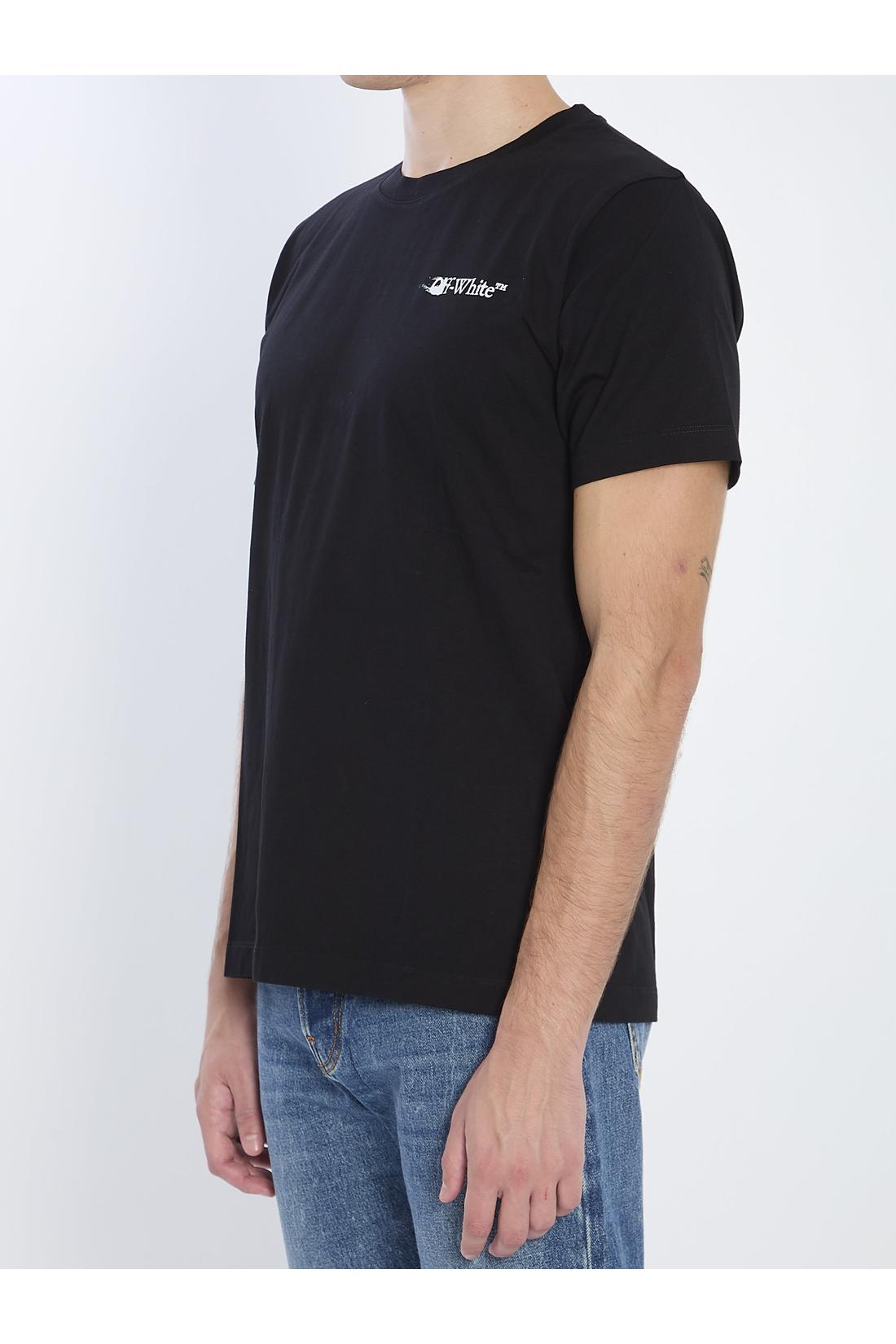 Off White-OUTLET-SALE-Ink Arrow T-shirt-ARCHIVIST