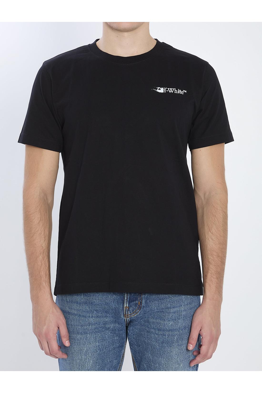 Off White-OUTLET-SALE-Ink Arrow T-shirt-ARCHIVIST