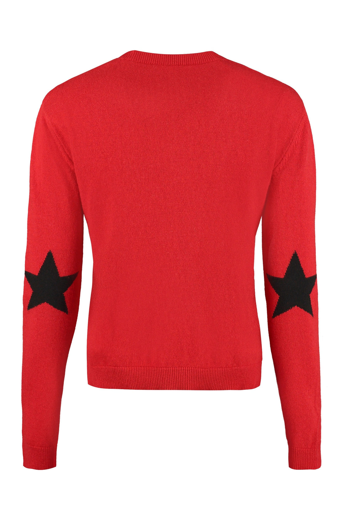 RED VALENTINO-OUTLET-SALE-Intarsia crew-neck sweater-ARCHIVIST