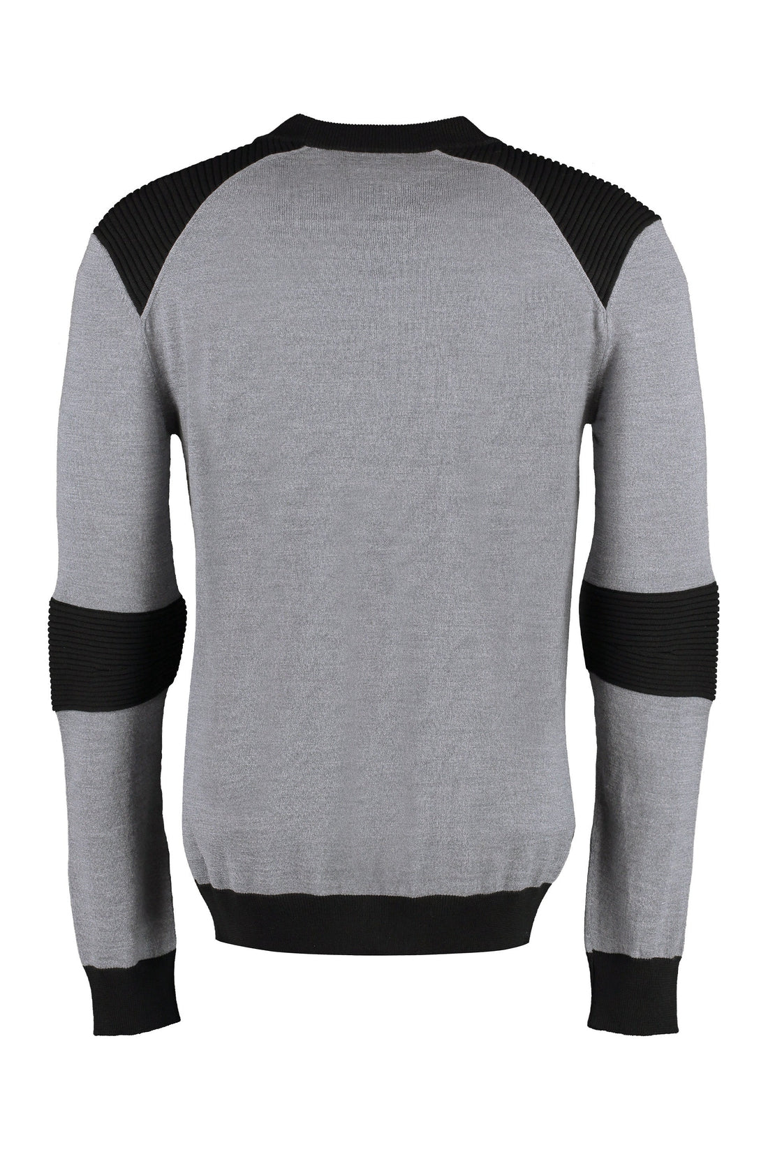 Balmain-OUTLET-SALE-Intarsia wool sweater-ARCHIVIST