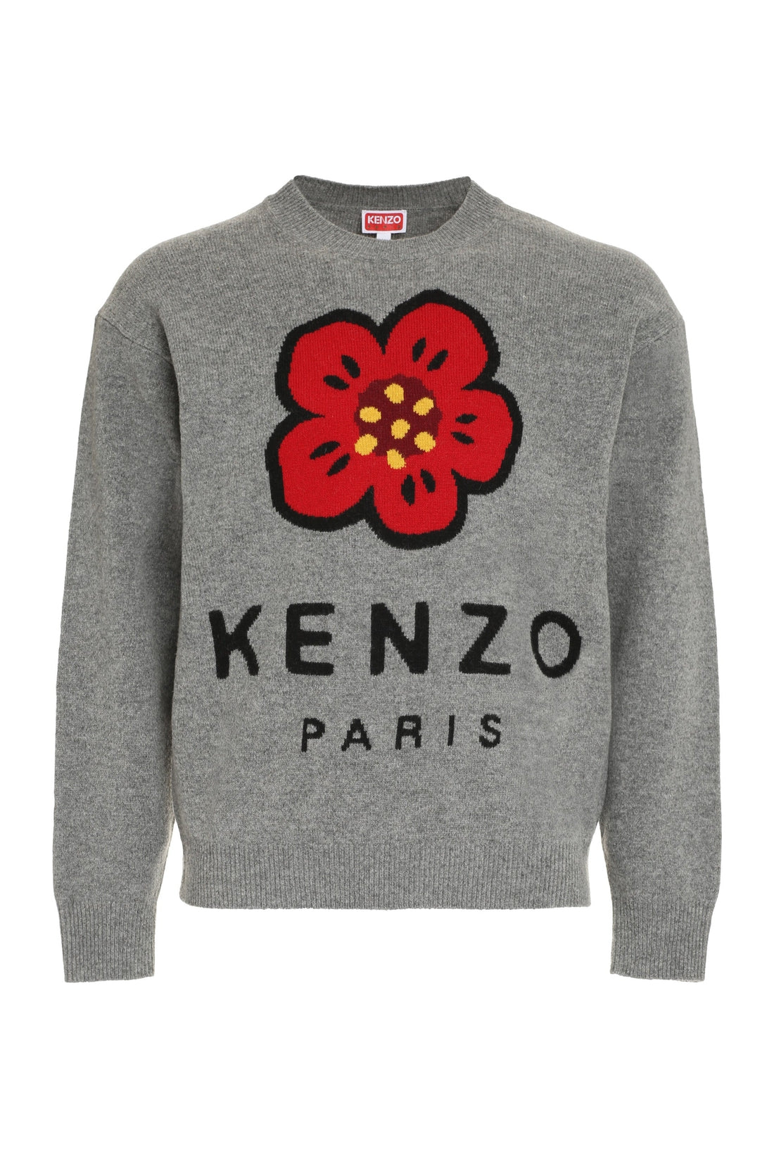 Kenzo-OUTLET-SALE-Intarsia wool sweater-ARCHIVIST