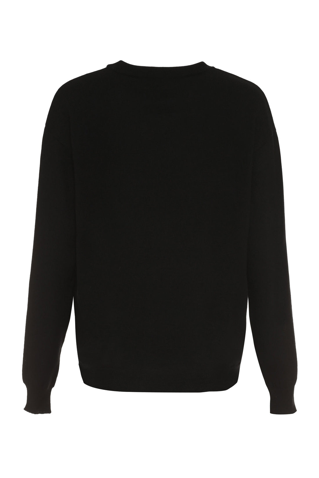 Moschino-OUTLET-SALE-Intarsia wool sweater-ARCHIVIST