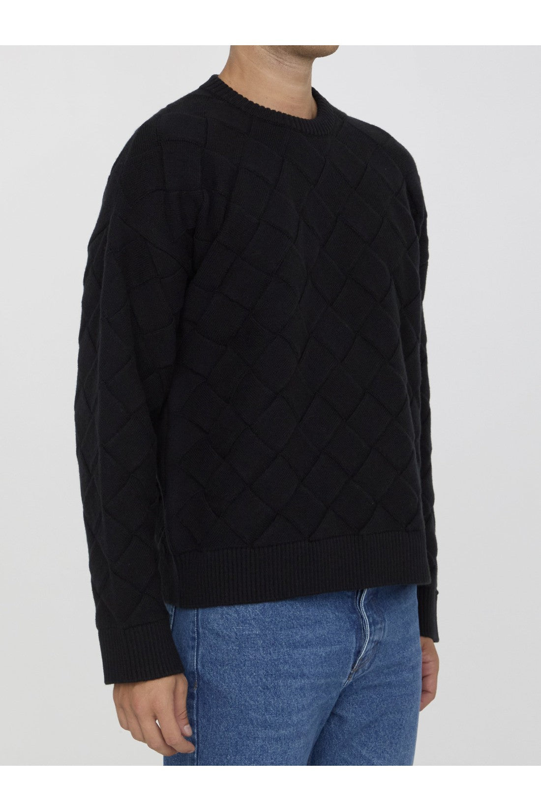 Bottega Veneta-OUTLET-SALE-Intrecciato sweater-ARCHIVIST