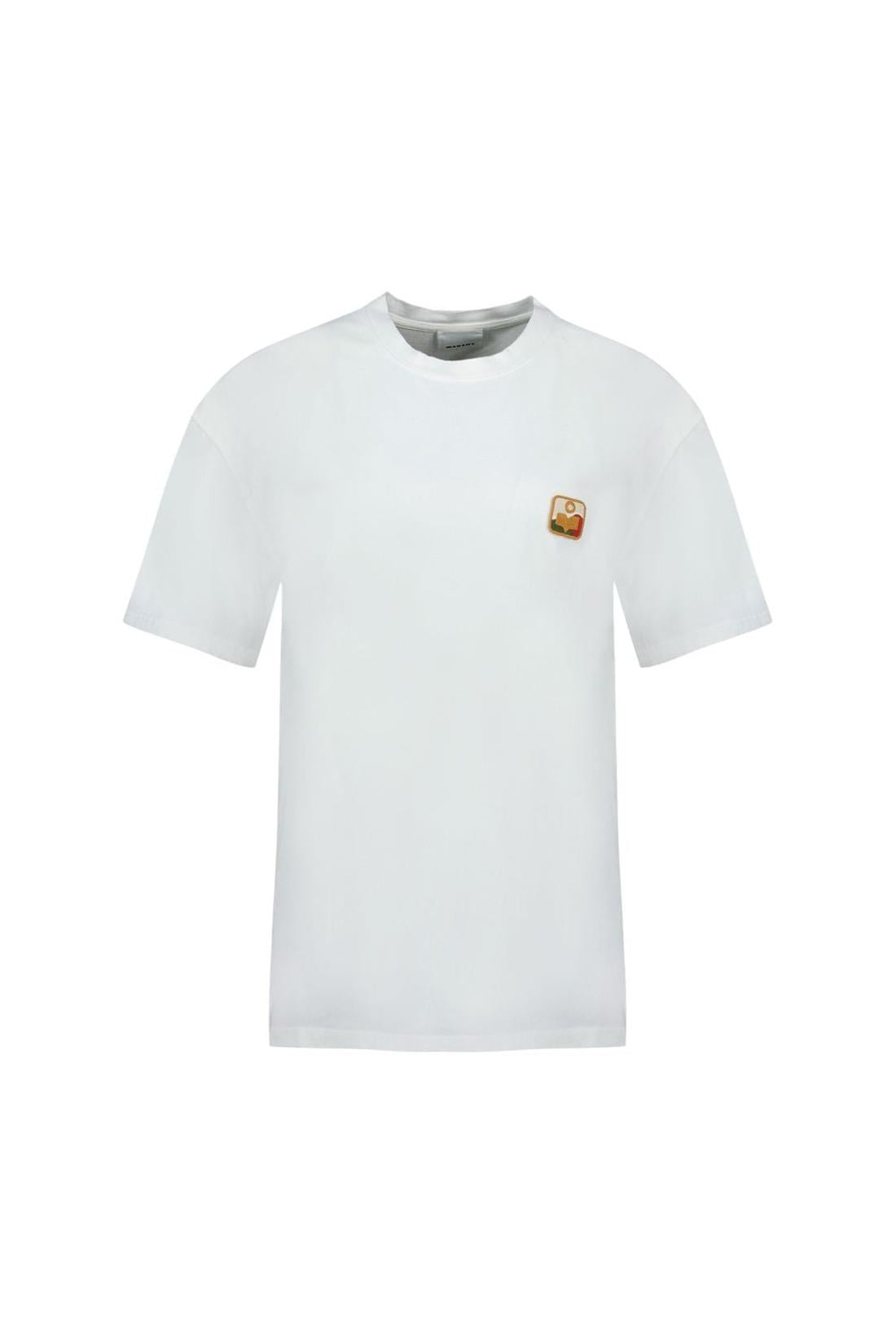Hugo Gb T-Shirt - Isabel Marant - Baumwolle - Weiß-Shirts-Isabel Marant-XS-white-ARCHIVIST