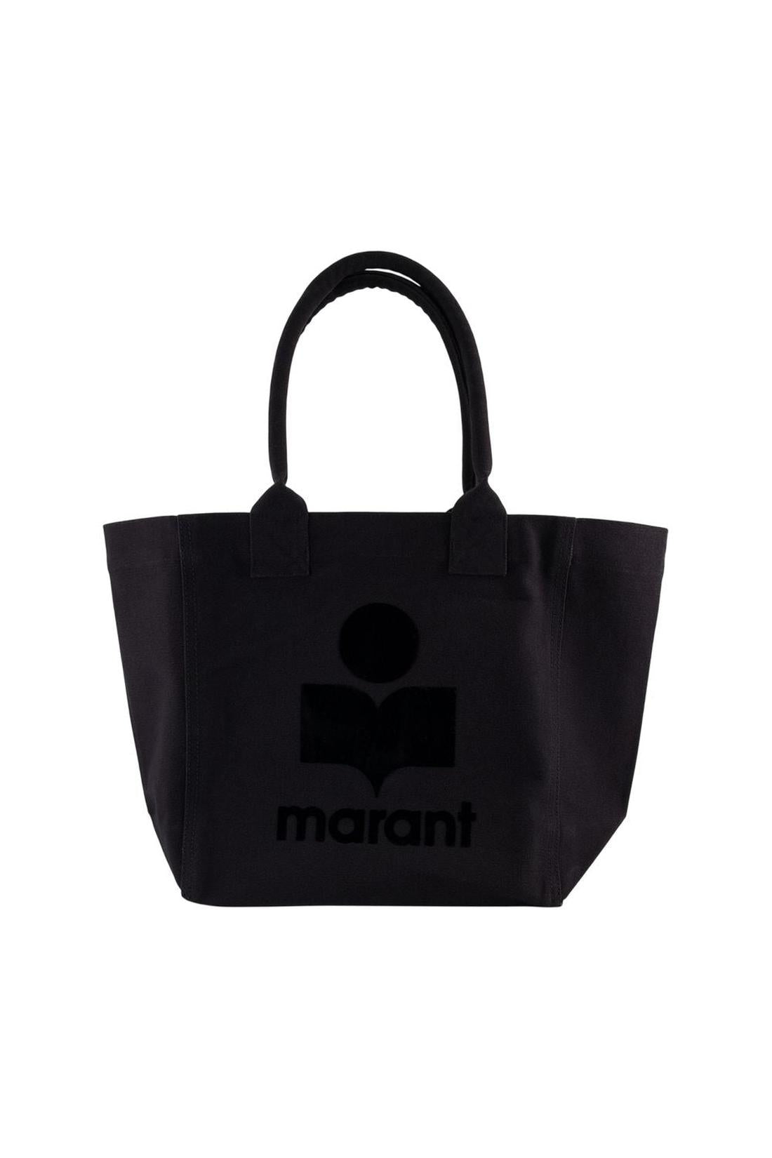 Small Yenky Cabas - Isabel Marant - Baumwolle - Schwarz-Taschen-Isabel Marant-One size-black-ARCHIVIST