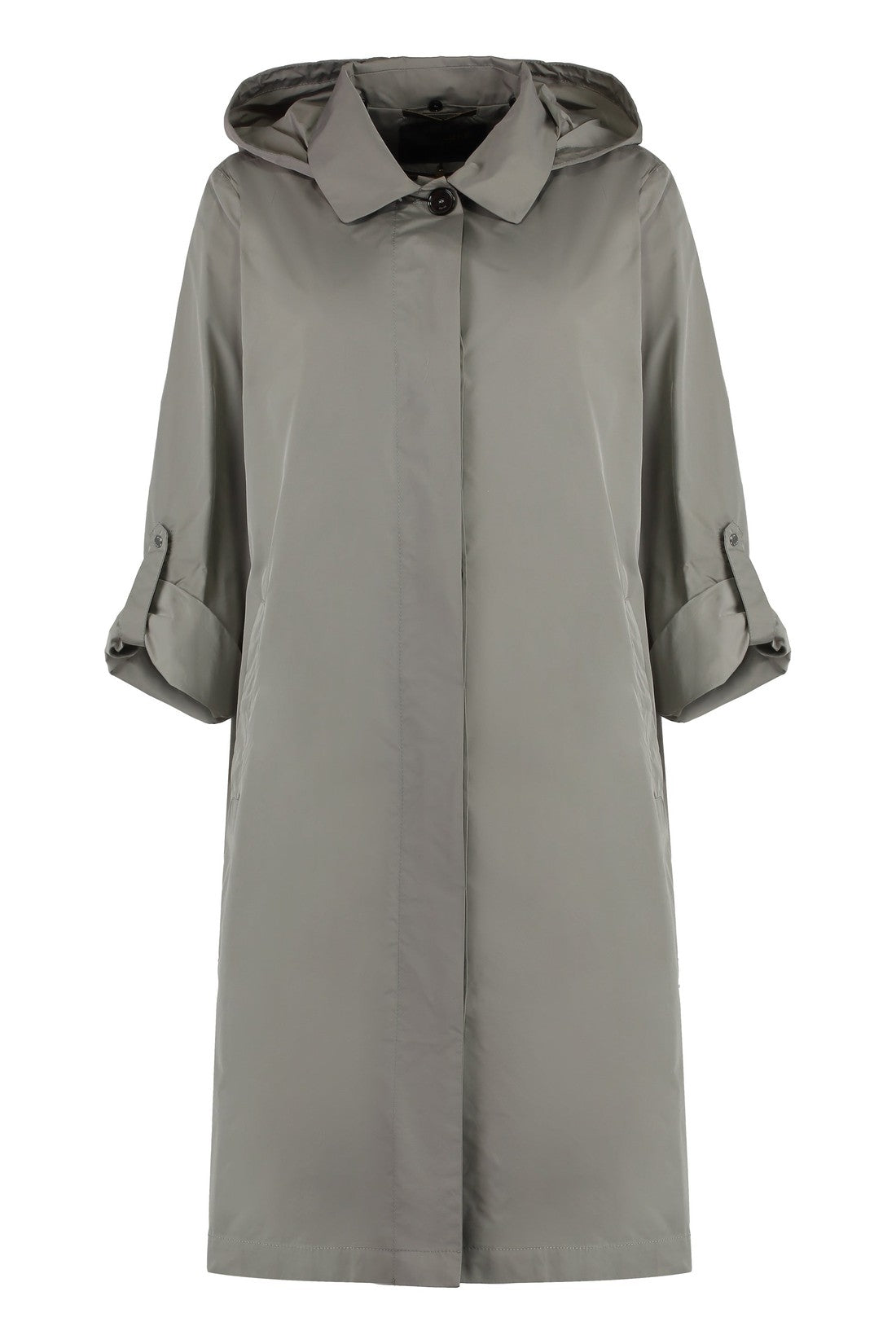 Moorer-OUTLET-SALE-Isadora techno fabric trench coat-ARCHIVIST