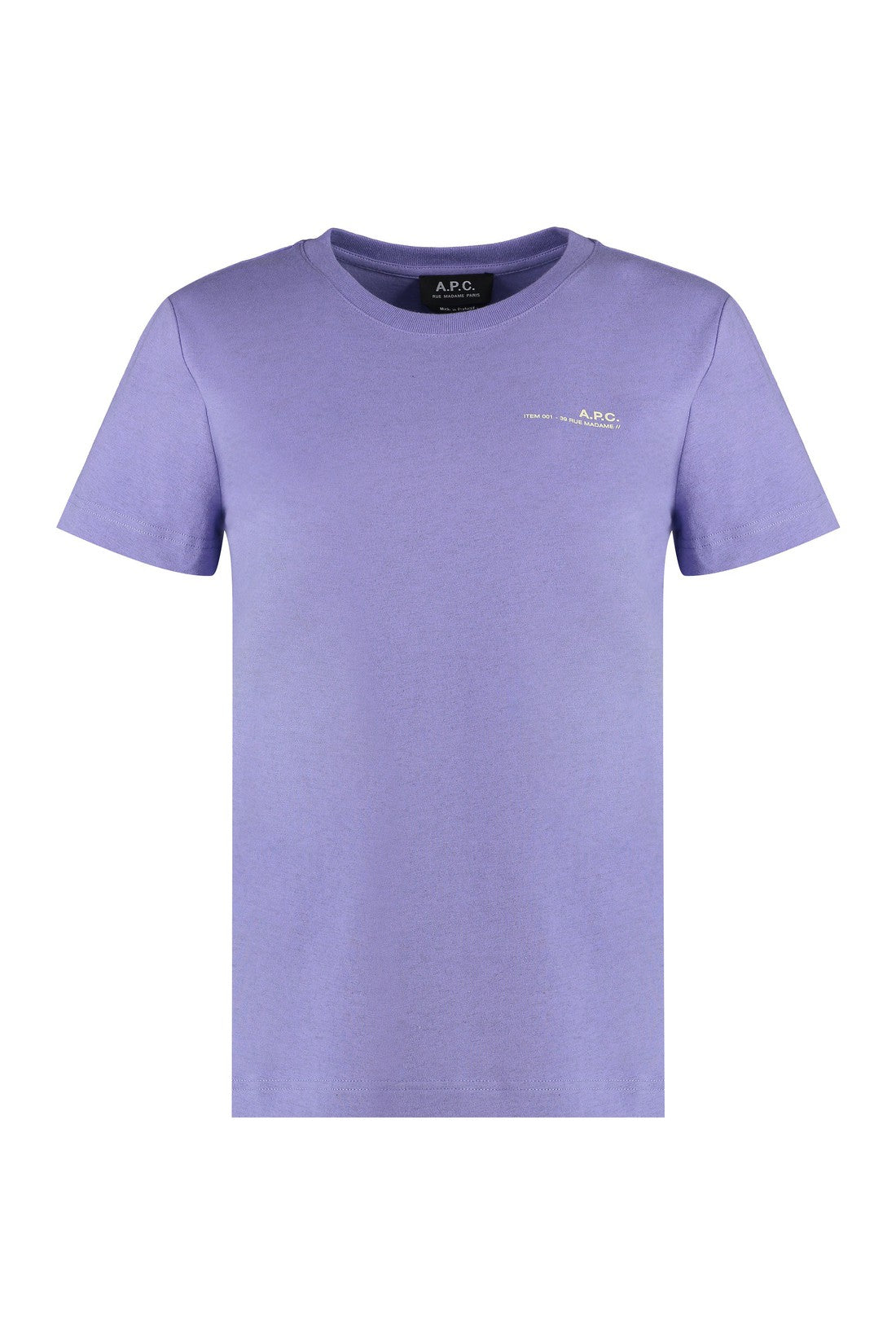 A.P.C.-OUTLET-SALE-Item Cotton T-shirt-ARCHIVIST