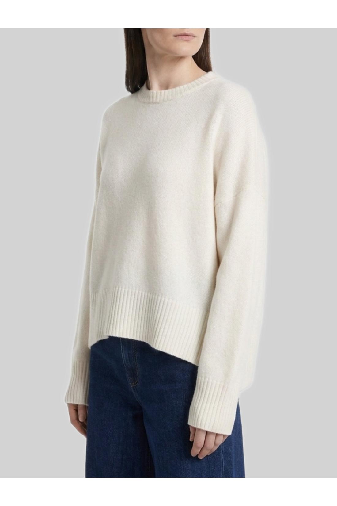 Loulou De Saison-OUTLET-SALE-Ivory Anton sweater-ARCHIVIST