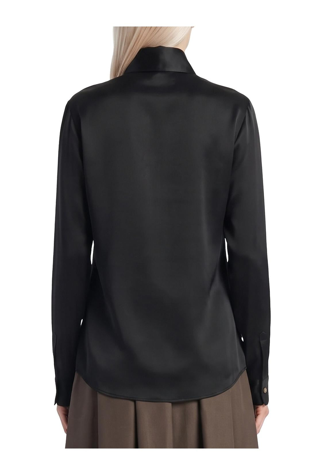 Khaite-OUTLET-SALE-Ivy shirt black-ARCHIVIST