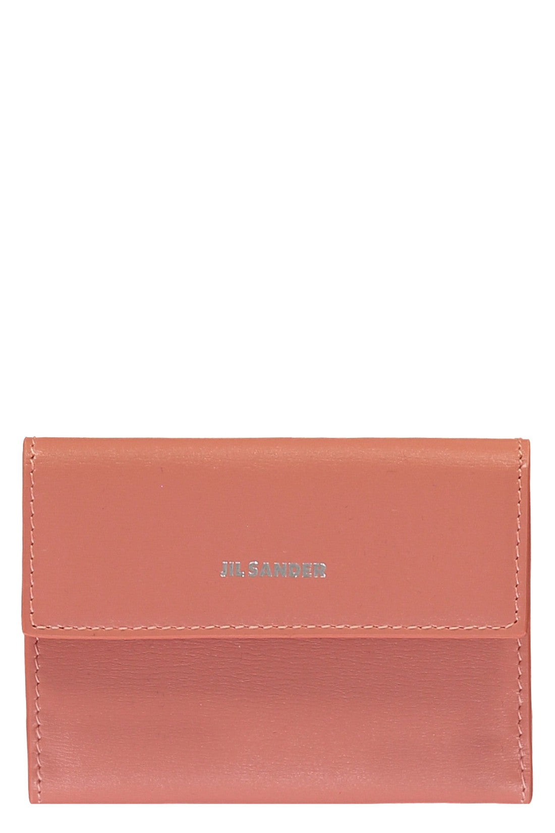 Small leather flap-over wallet