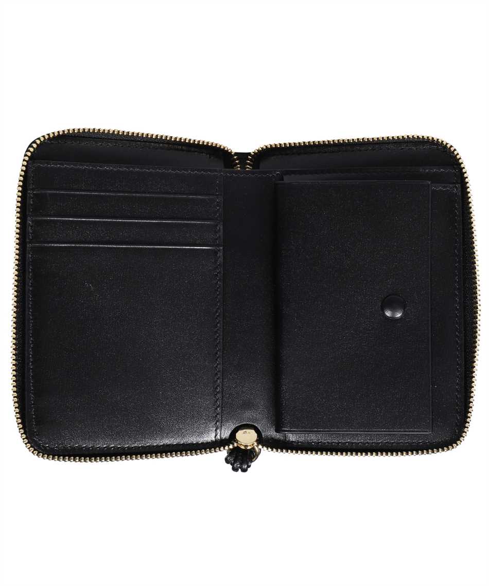 Leather zip around wallet