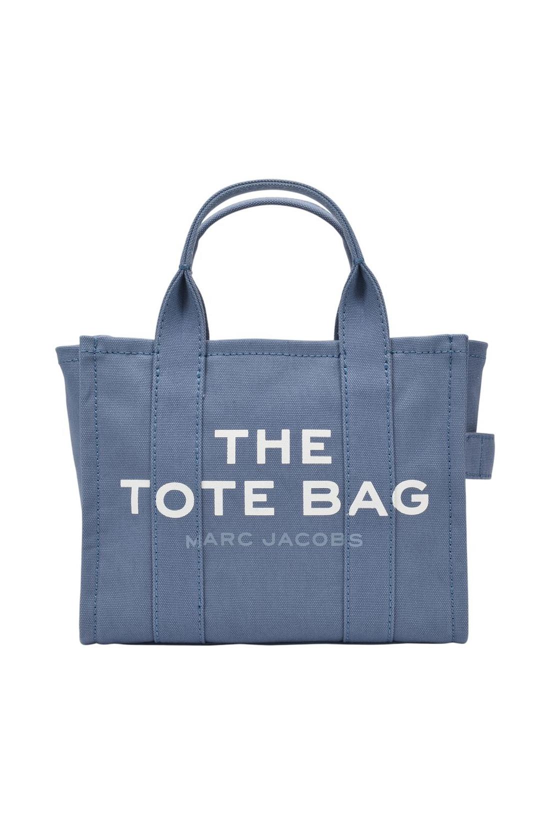 The Small Tote Tasche aus blauem Canvas