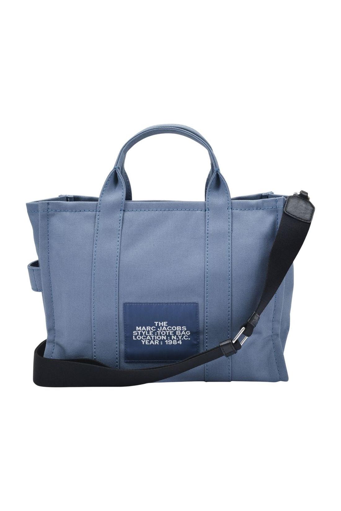 The Medium Tote Bag in blue canvas