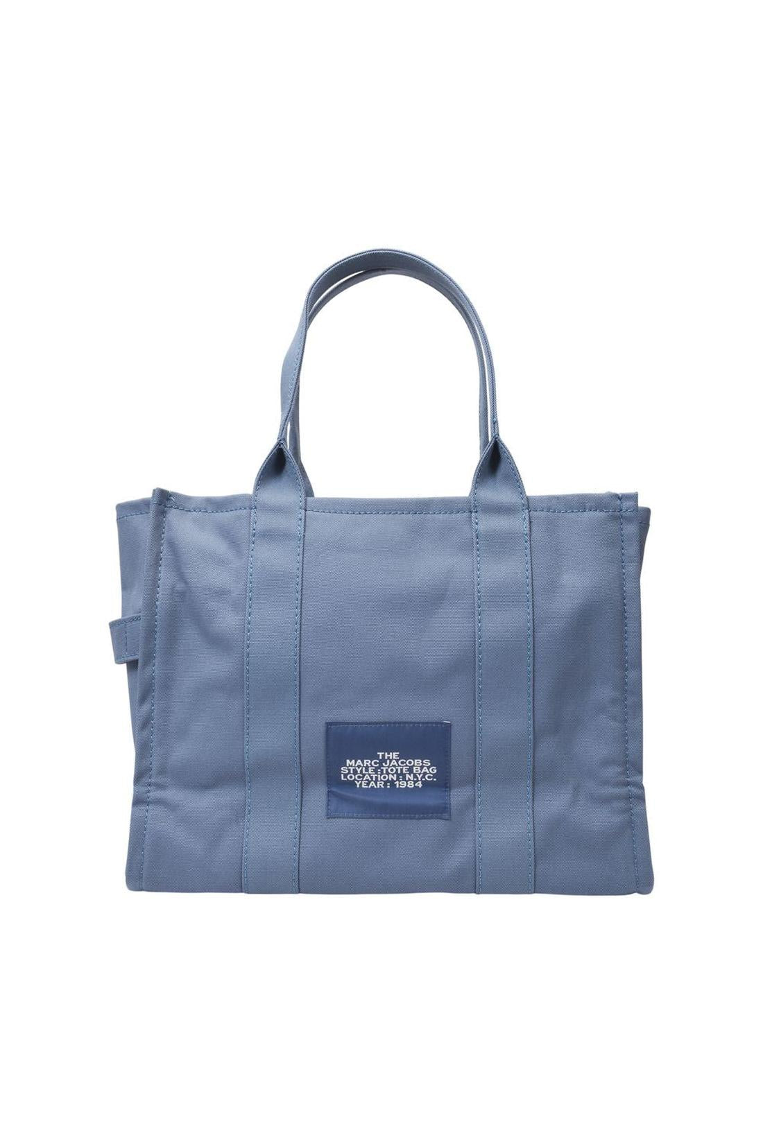 The Large Tote Bag in blue canvas