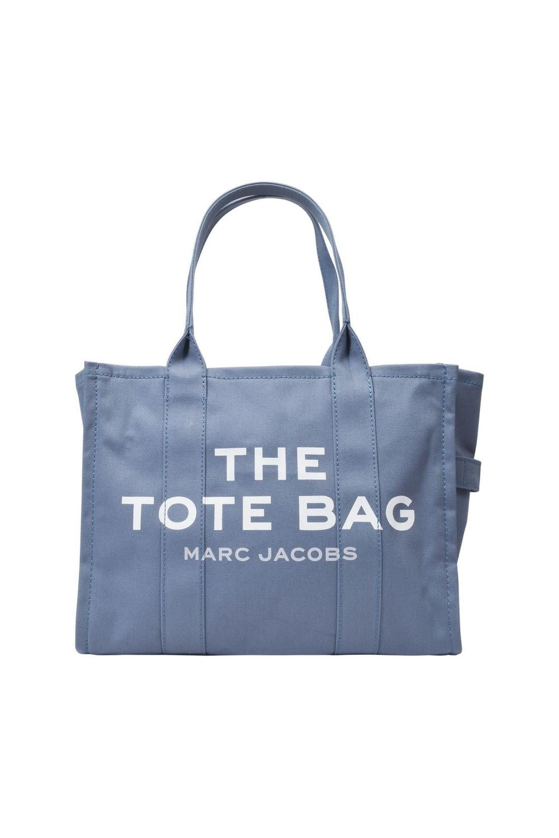 The Large Tote Bag in blue canvas