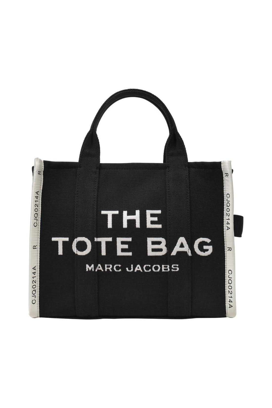 The Medium Tote Bag in black canvas