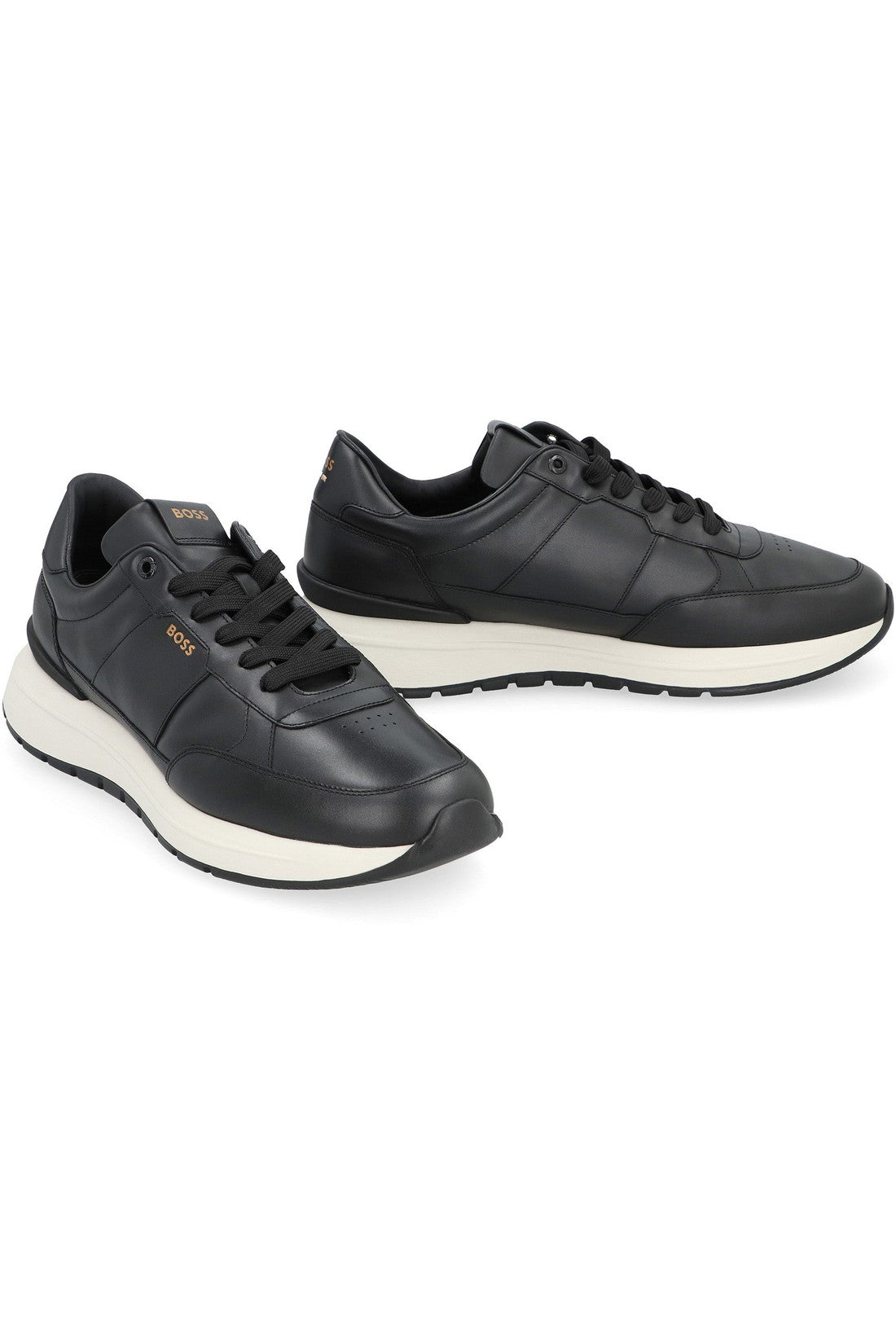 BOSS-OUTLET-SALE-Jace Leather low-top sneakers-ARCHIVIST