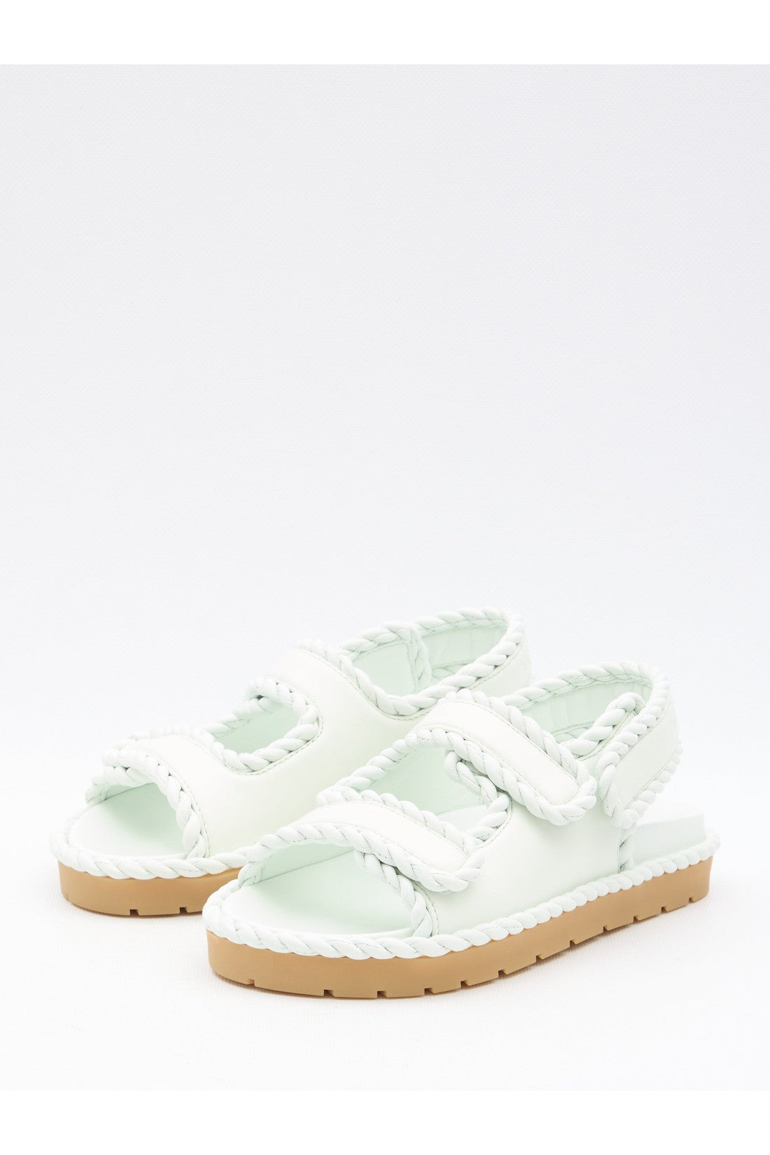 Bottega Veneta-OUTLET-SALE-Jack flat sandals-ARCHIVIST