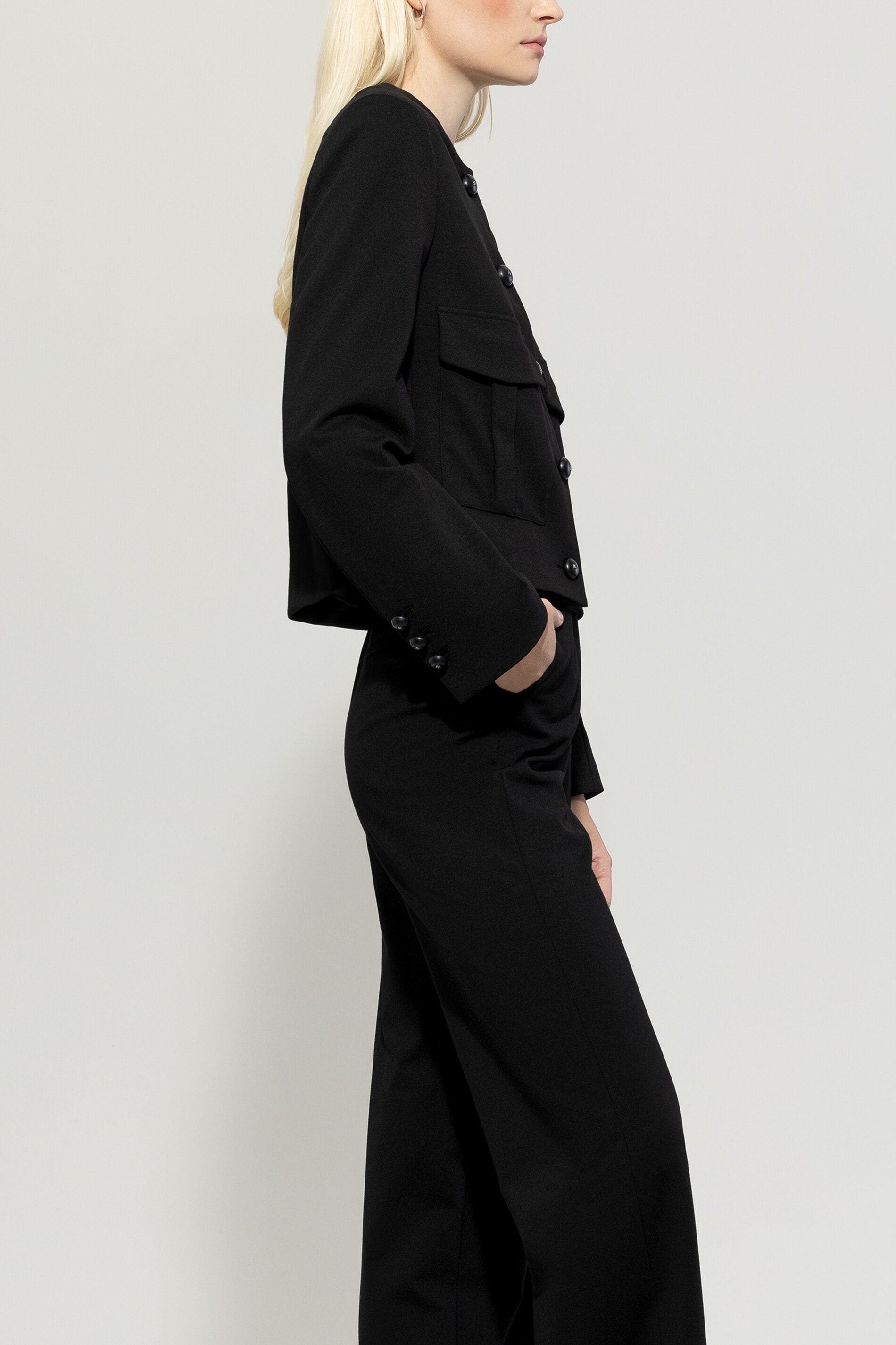 Luisa Cerano-Jacke aus Punto-Milano-Jacken & Mäntel-Black-Deal-Outlet-by-ARCHIVIST