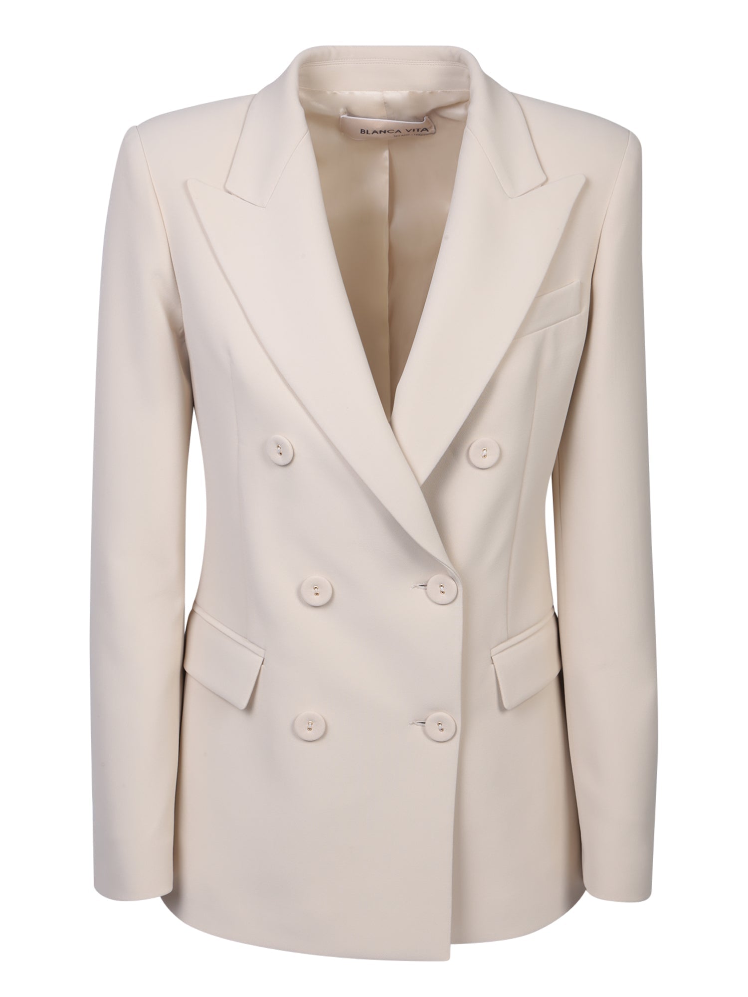 BLANCA VITA-OUTLET-SALE-Jacket BEIGE-ARCHIVIST