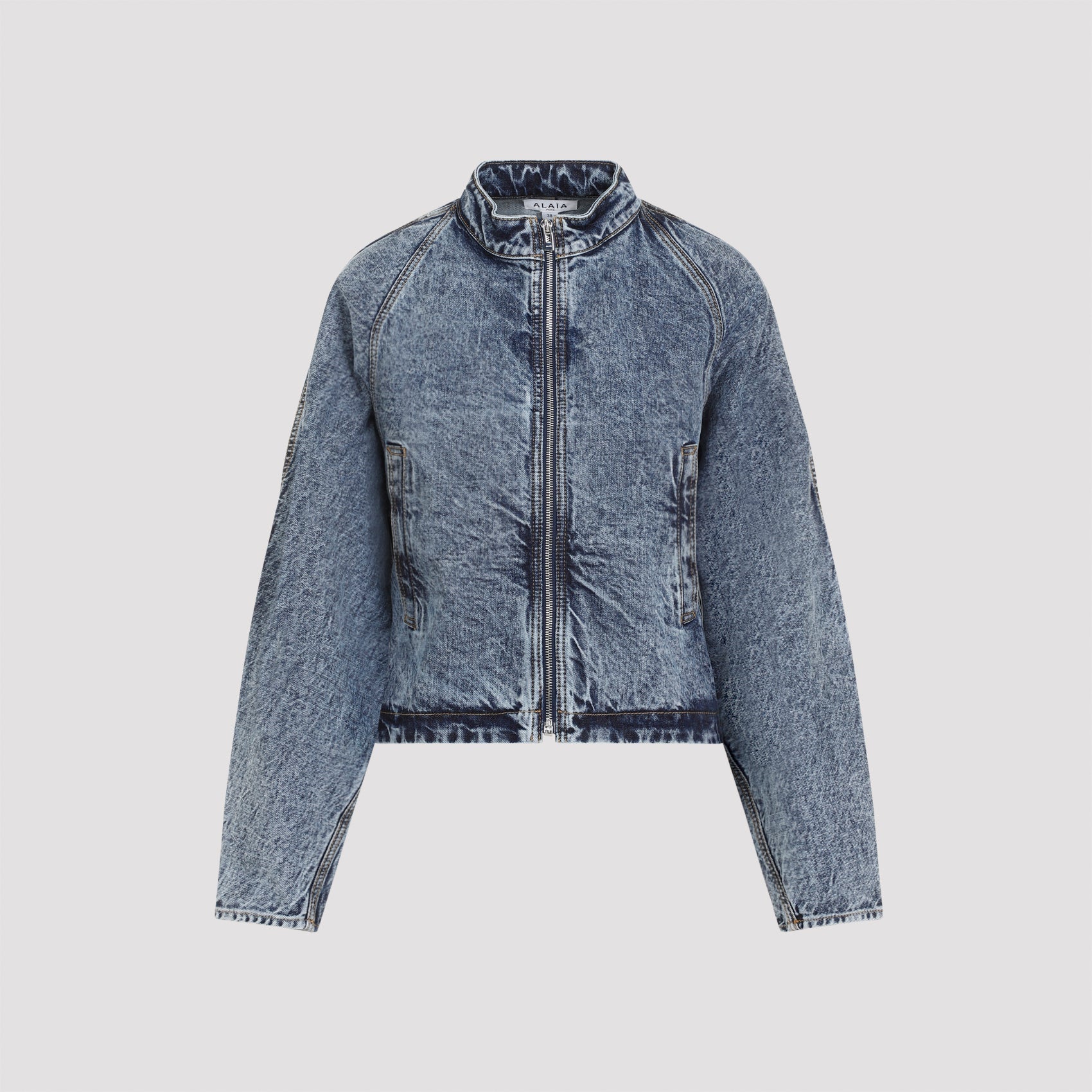 ALAÏA-OUTLET-SALE-Jacket BLAU-ARCHIVIST