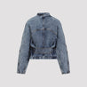 ALAÏA-OUTLET-SALE-Jacket BLAU-ARCHIVIST