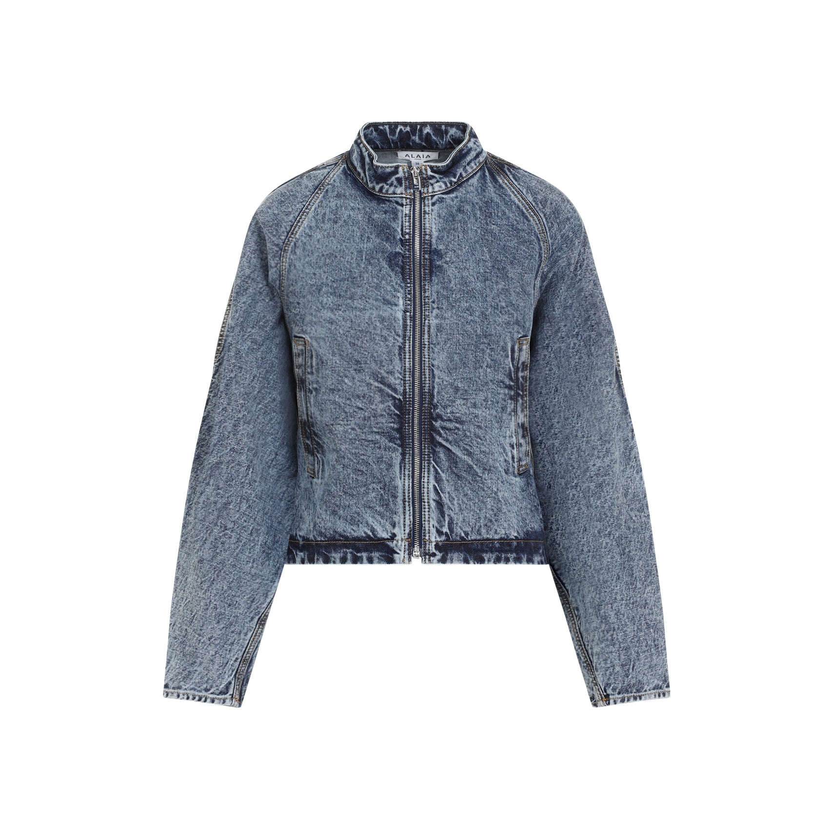 ALAÏA-OUTLET-SALE-Jacket BLAU-ARCHIVIST