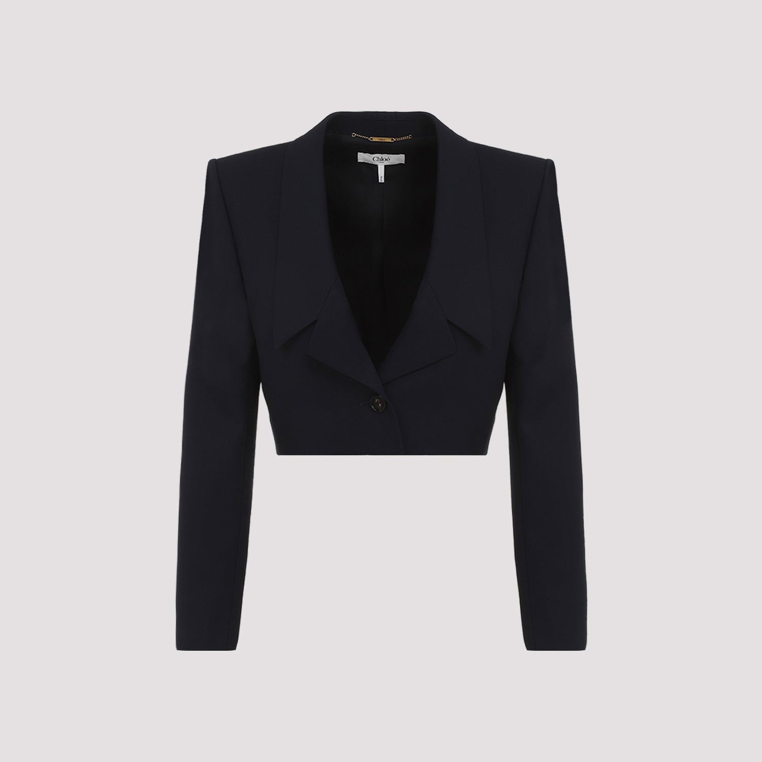 CHLOÉ-OUTLET-SALE-Jacket BLAU-ARCHIVIST