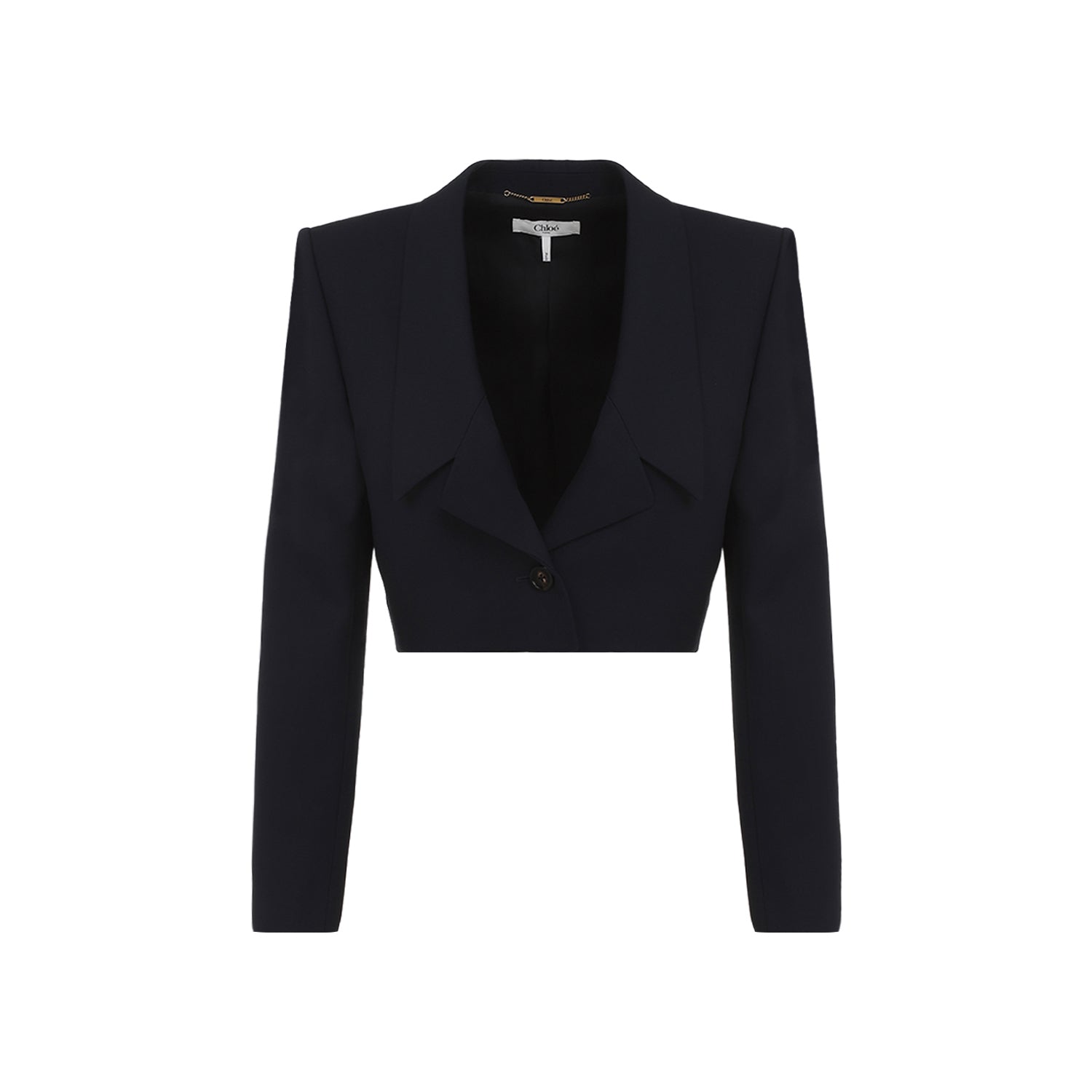 CHLOÉ-OUTLET-SALE-Jacket BLAU-ARCHIVIST