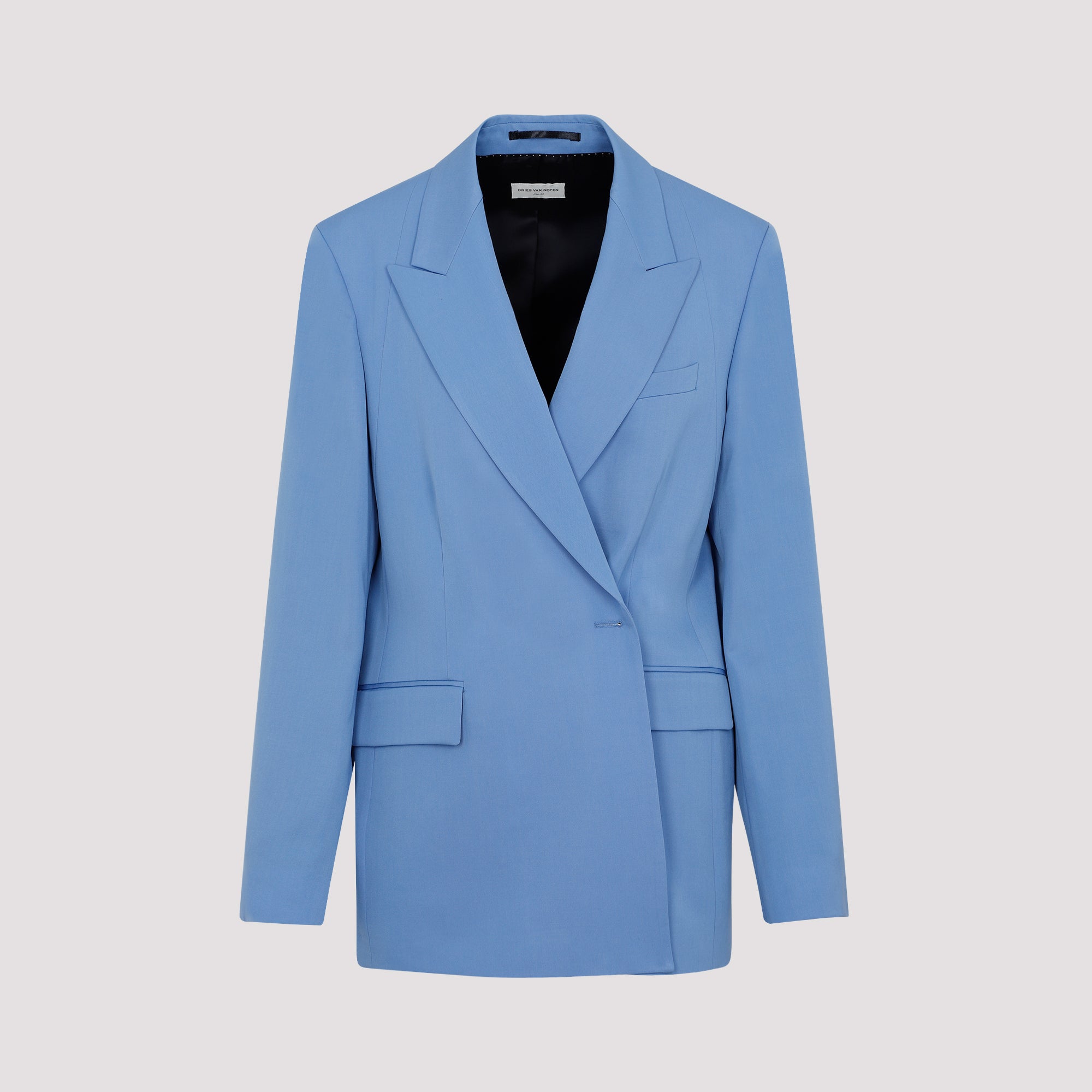 DRIES VAN NOTEN-OUTLET-SALE-Jacket BLAU-ARCHIVIST