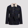 DRIES VAN NOTEN-OUTLET-SALE-Jacket BLAU-ARCHIVIST