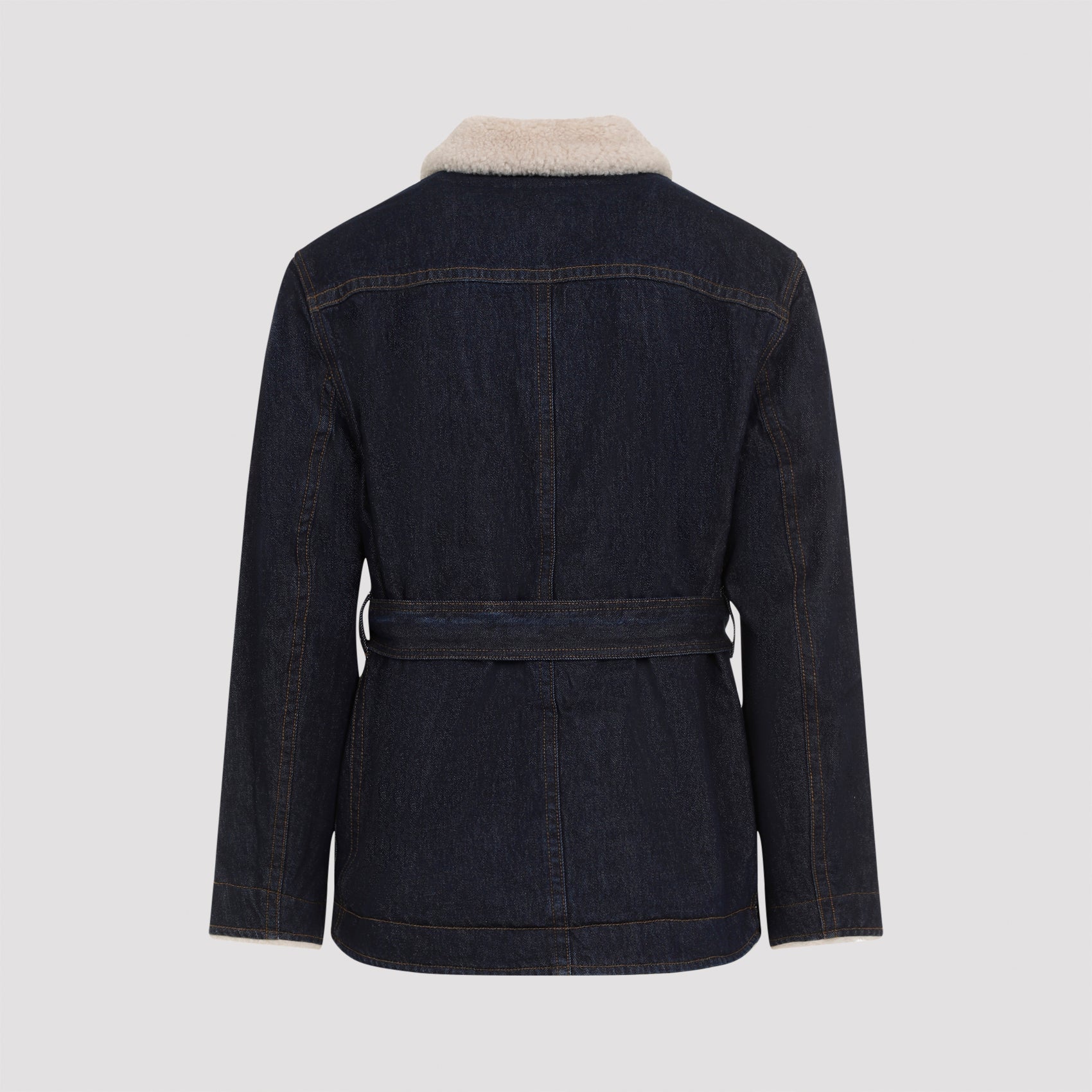 DRIES VAN NOTEN-OUTLET-SALE-Jacket BLAU-ARCHIVIST