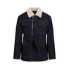 DRIES VAN NOTEN-OUTLET-SALE-Jacket BLAU-ARCHIVIST