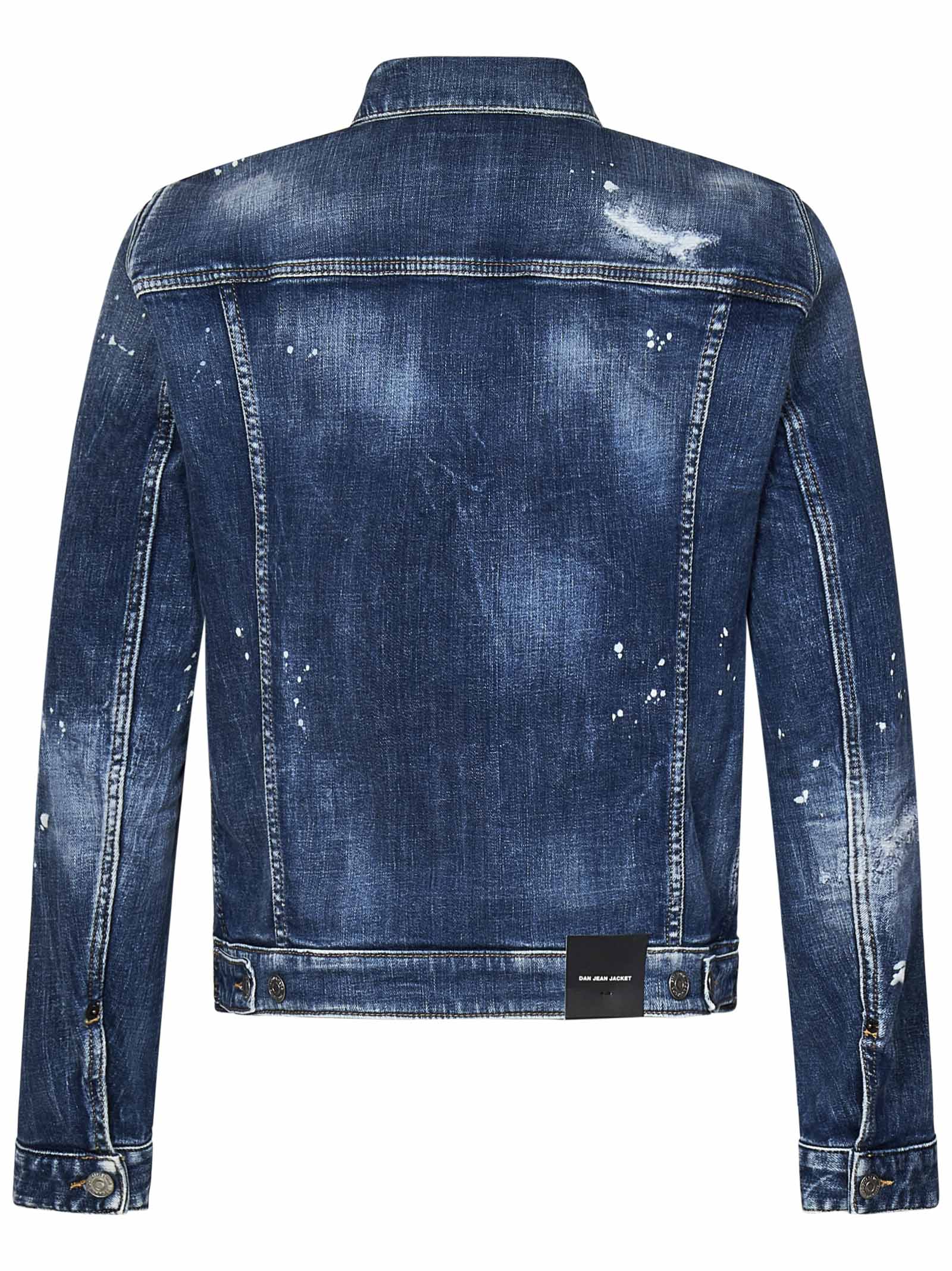 DSQUARED2-OUTLET-SALE-Jacket BLAU-ARCHIVIST