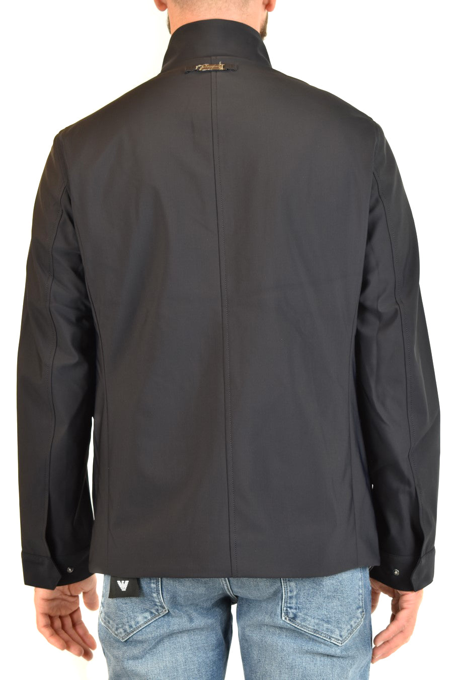 EMPORIO ARMANI-OUTLET-SALE-Jacket BLAU-ARCHIVIST