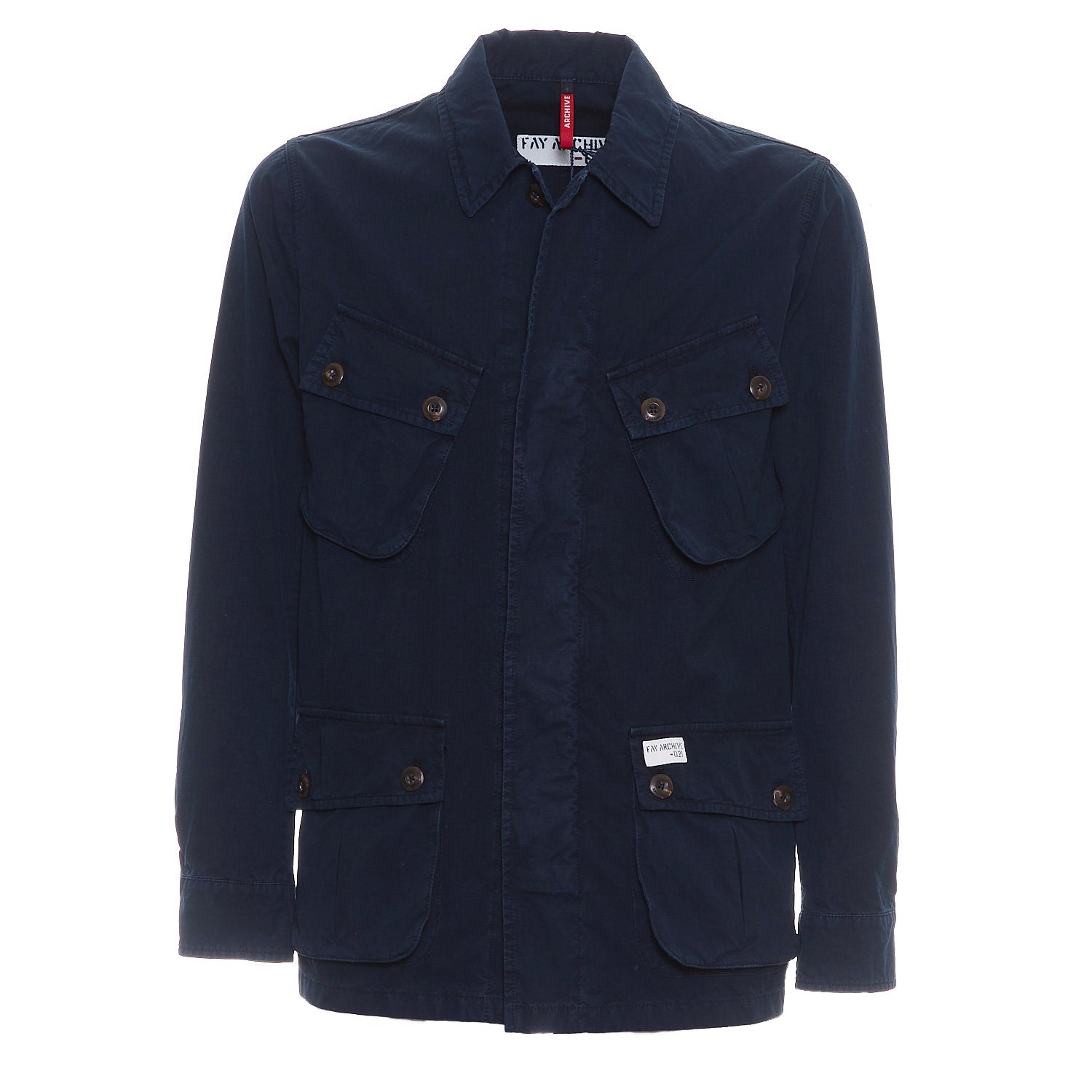 FAY-OUTLET-SALE-Jacket BLAU-ARCHIVIST