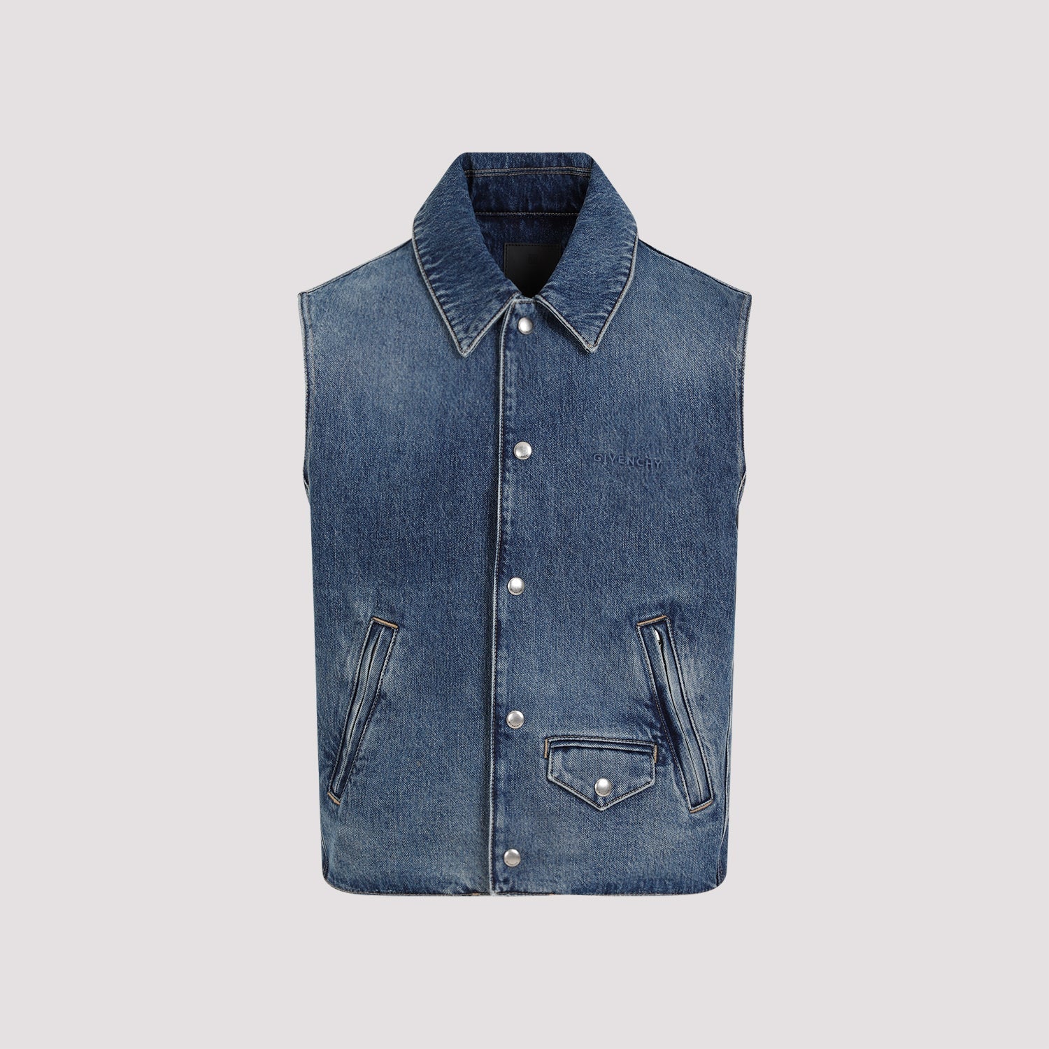 GIVENCHY-OUTLET-SALE-Jacket BLAU-ARCHIVIST