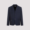 JACQUEMUS-OUTLET-SALE-Jacket BLAU-ARCHIVIST