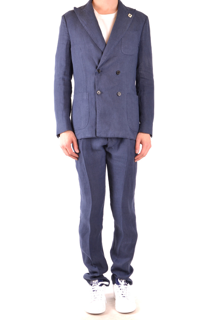 LARDINI-OUTLET-SALE-Jacket BLAU-ARCHIVIST