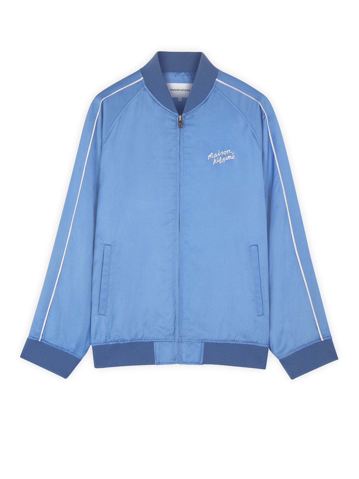 MAISON KITSUNÉ-OUTLET-SALE-Jacket BLAU-ARCHIVIST